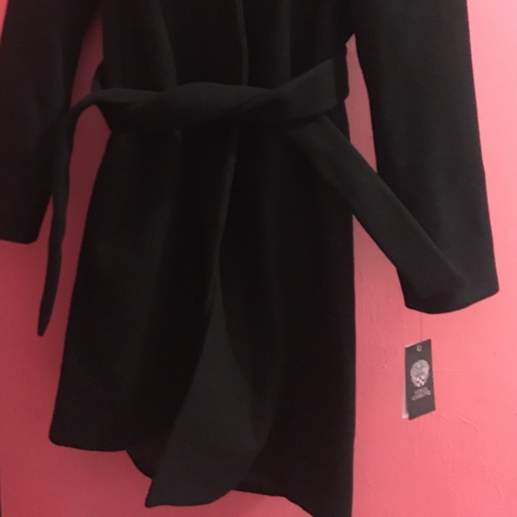 New Vince Camuto Belted Wool Coat - Picture 5 of 11